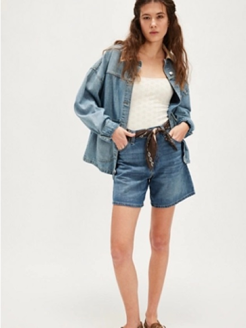 NWT Levi’s high baggy short